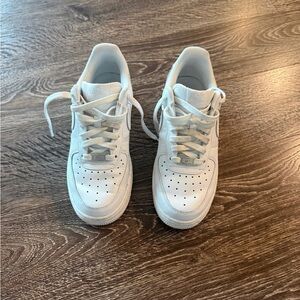 Nike White Mesh Sneakers